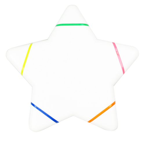 創意五角星螢光筆