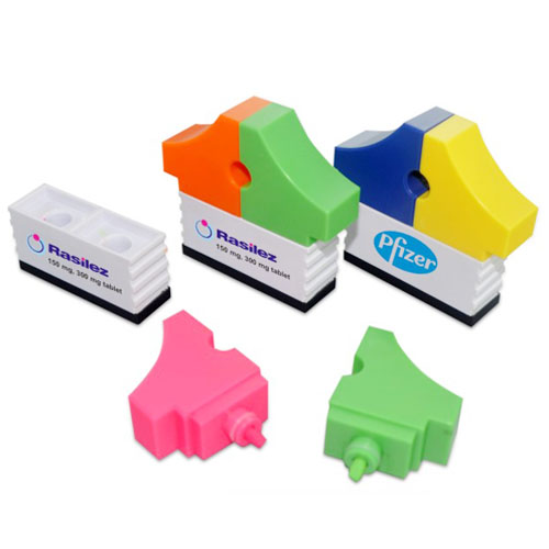 屋形雙色螢光筆