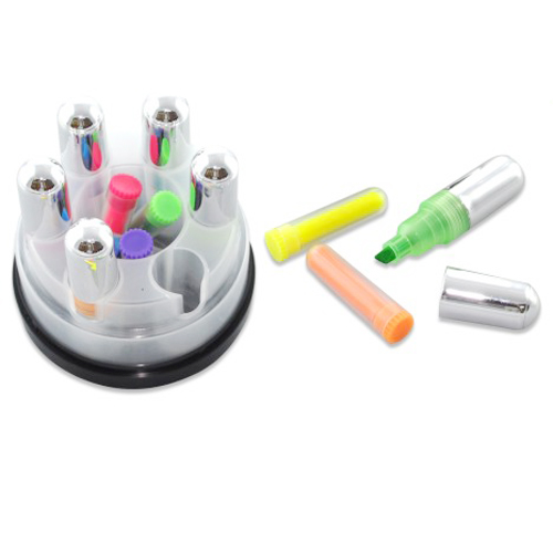 座臺式多孔螢光筆