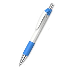 時尚白桿廣告筆