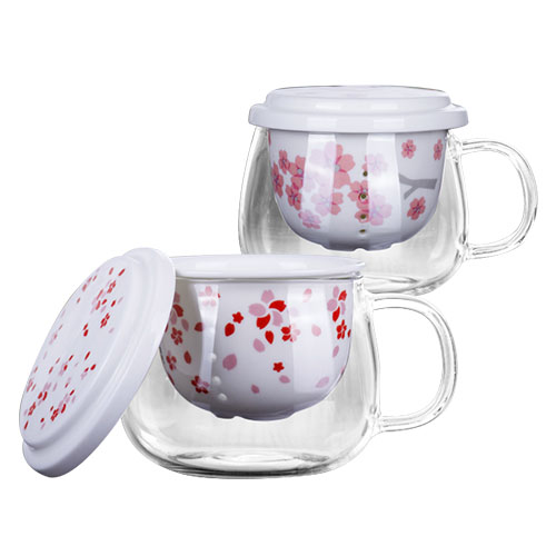 創意櫻花玻璃杯