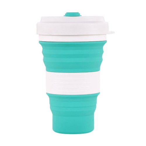 創意矽膠摺疊水杯便攜咖啡杯