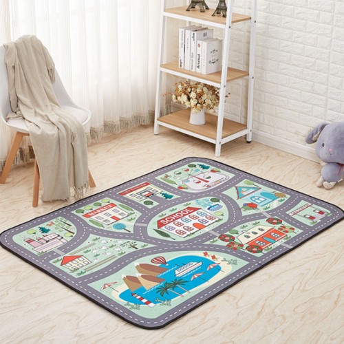 水晶絨兒童防摔地毯