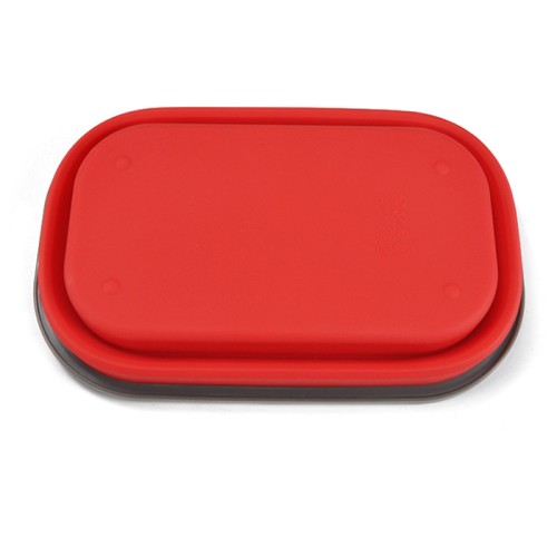 硅膠伸縮折疊便餐盒