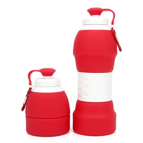 可摺疊矽膠旅行水壺