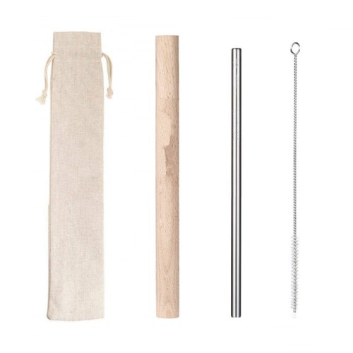 木桶旅行不鏽鋼吸管套裝