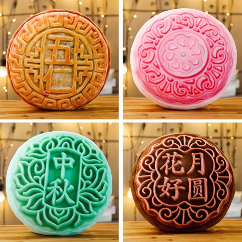 中秋月餅抱枕
