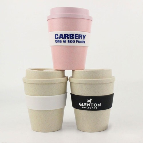 小麥稈可降解環保咖啡杯