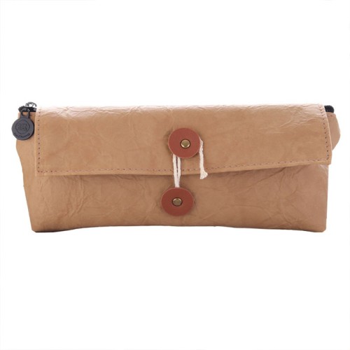 翻蓋三角復古文具收納筆盒