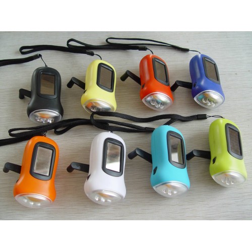 環保太陽能動能電筒