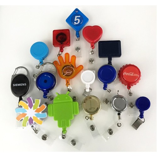 圓形伸縮證件扣