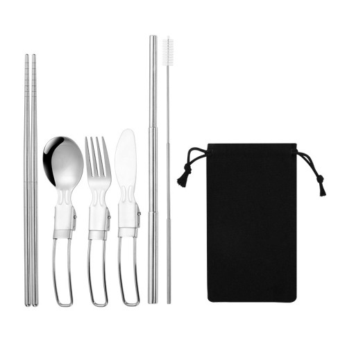 可折疊變形餐具套裝