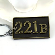 方形牌金屬匙扣