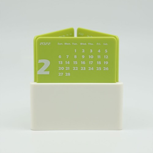 創意筆筒檯曆