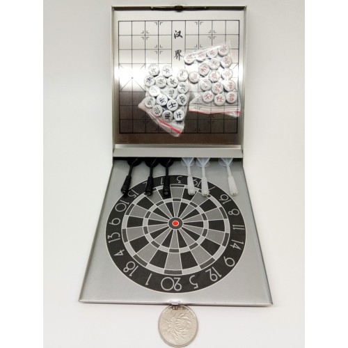 飛標象棋鐵盒套裝