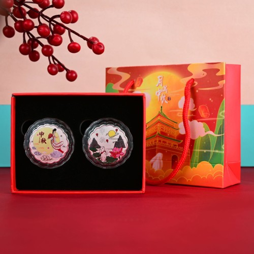 金銀月餅套裝禮盒