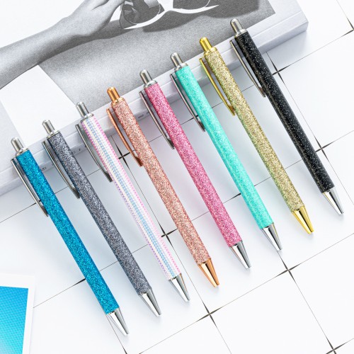 創意炫彩金屬筆