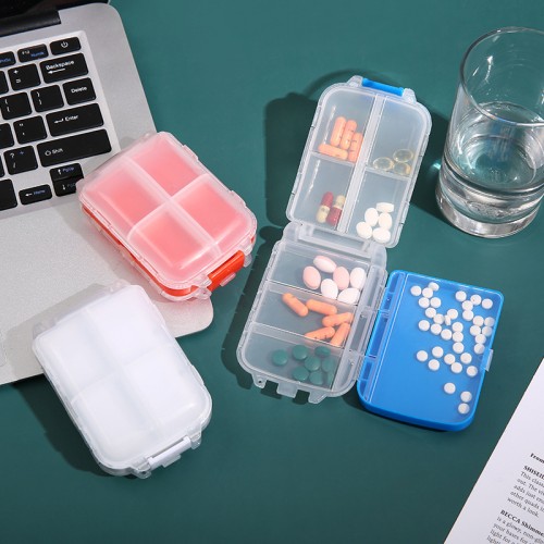 便攜式大容量8格藥盒