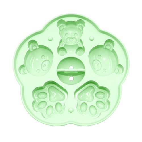小熊造型矽膠冰模