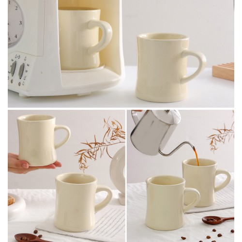 高顏值收腰陶瓷杯