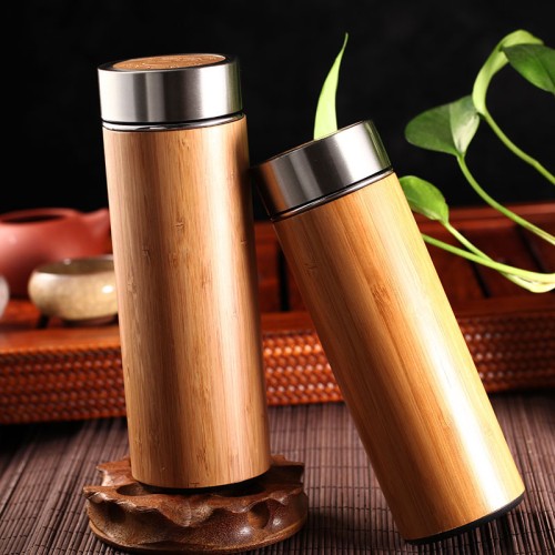 環保竹質保溫杯(大)