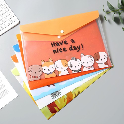 簡約彩色文件袋