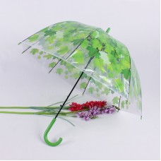 清新印花直桿傘