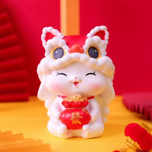 春節兔子儲錢罐