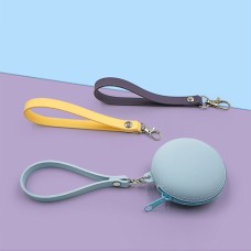 圓形迷你矽膠收納散紙包