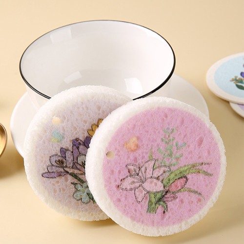 壓縮木漿洗碗海綿